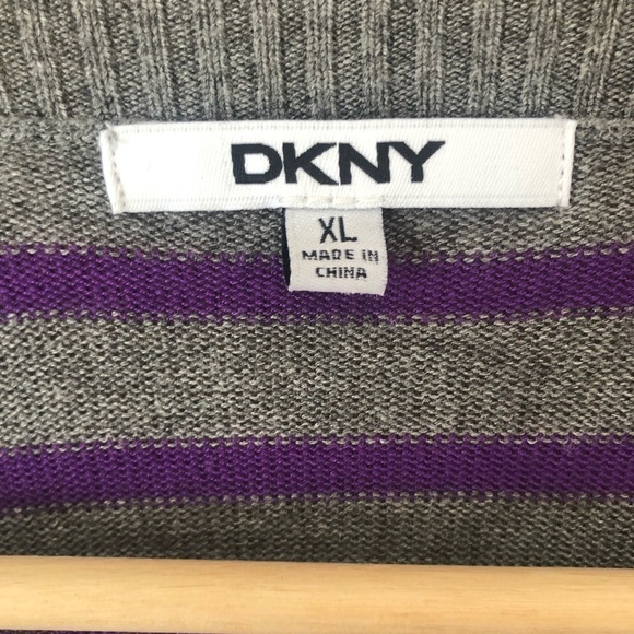 DKNY open front waterfall cardigan Girls size XL - Picture 7 of 10